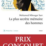 La plus secrète mémoire des hommes - Prix Goncourt 2021 dès 14,99 euros
