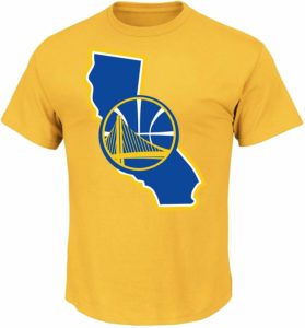 NBA Tee-Shirt Doré État Warriors Stephen Curry 30 Jaune Tricot Jersey Basketball