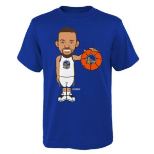 NBA Tee-Shirt Doré État Warriors Stephen Curry Geeked