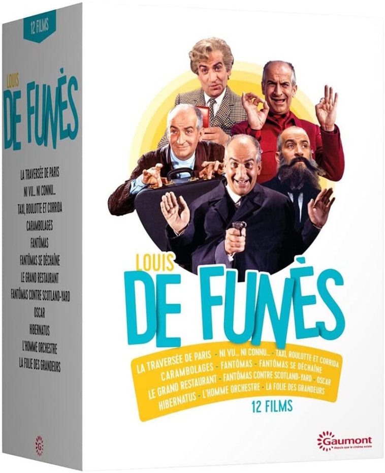 coffret Louis de Funès - 12 films 24,99€