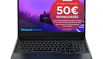à saisir Lenovo IdeaPad Gaming 3 15IHU6 Ordinateur portable 599 euros