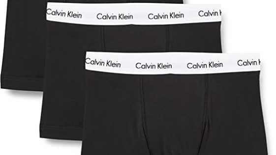Promotion Calvin Klein Lot de 3 Boxers Homme 3 PK Trunk avec Stretch 28,00€