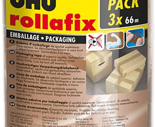 Promotion -25 % lot 3 rubans adhésifs UHU Rollafix neufs 8,29€
