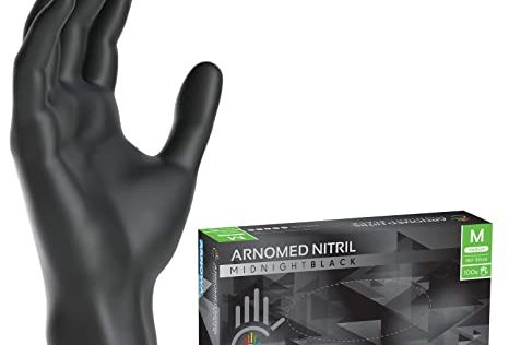ARNOMED Gants jetables noirs boite 100 pièces neuf 13,90 €