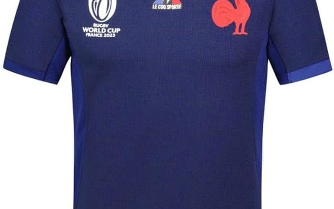 Maillot Replica Homme XV de France - Coupe du Monde de Rugby 2023 neuf