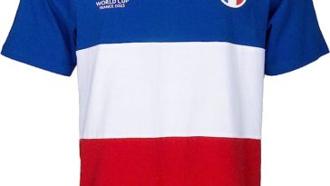 T-Shirt France - Rugby World Cup Collection Officielle neuf 34,99€