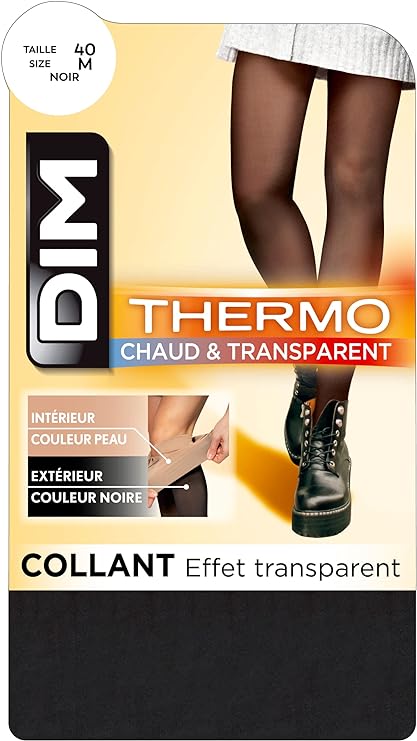 Dim Collant Femme Thermo Chaud et Transparent 16,45€