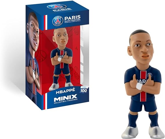 Minix - PSG - Mbappé - Figurine à Collectionner 12cm neuf -6 % 14,99€