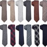 DonDon Fine cravate de coton Tweed Offre Black Friday -15 % 14,55€