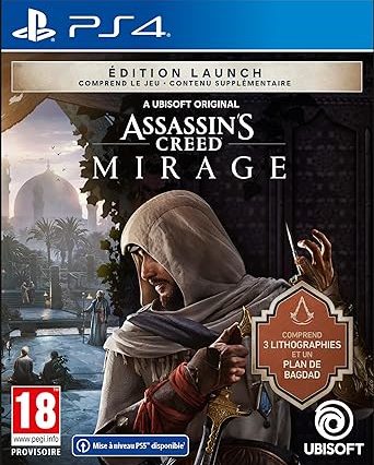 ASSASSIN'S CREED MIRAGE LAUNCH EDITION PS4 Offre Black Friday -17 % 39,99€