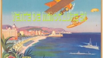 Affiche Nice Gde Semaine de l'aéronautique neuf 6,00 EUR