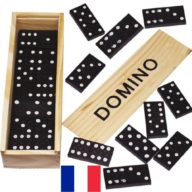 Boîte de Jeu de Domino en Bois neuf 6,99 euros