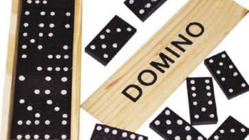 Boîte de Jeu de Domino en Bois neuf 6,99 euros
