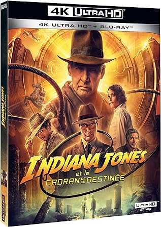 Indiana Jones et Le Cadran de la destinée 4K Ultra HD + Blu-Ray neuf -18 % 20,49€