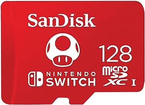 SanDisk Carte microSDXC UHS-I pour Nintendo Switch 128 Go -55 % 19,30€