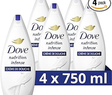 Dove Crème de Douche Nutrition Intense 4 x 750 ml 20,46€