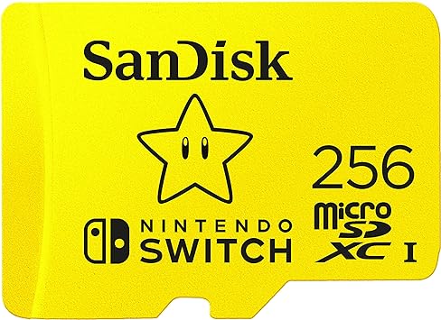 SanDisk 256 Go Carte microSDXC pour Nintendo Switch -69 % 29,20€