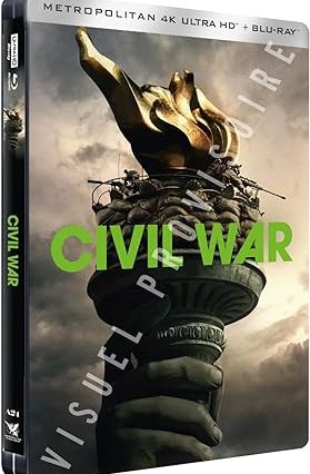 Précommande Civil War [Édition Limitée SteelBook 4K Ultra HD + Blu-Ray] 34,99€