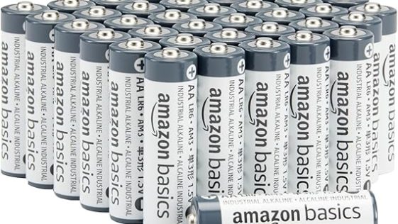 Amazon Basics Lot de 40 piles alkaline AA 13,76 €