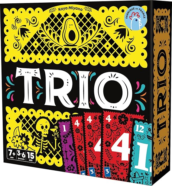 Asmodee - TRIO - Jeu de Cartes Made in France -8 % 11,90€