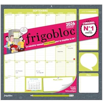 Frigobloc Mensuel 2026 14,90€