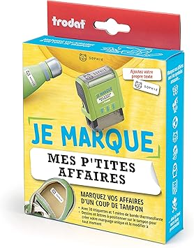 Promotion Tampon Trodat "Je marque mes P'tites Affaires" 9,95€