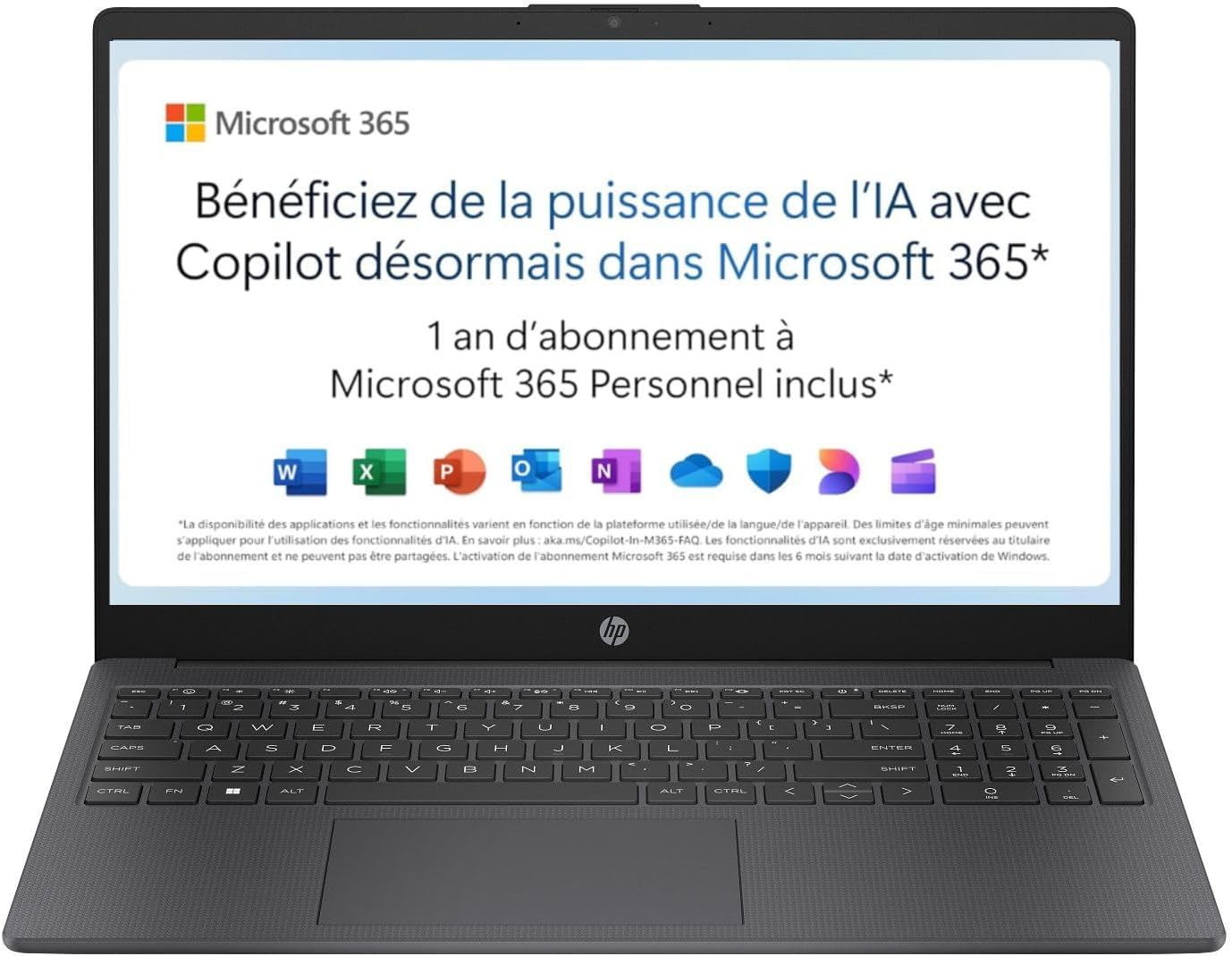 Offre flash 209,99 euros HP 15-fd0001sf Ordinateur Portable Windows 11