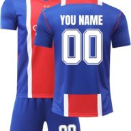 PSG Maillot Foot 2 Étoiles enfants adultes 14,95€