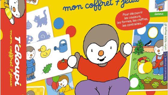 Promotion -27 % 15,99€ Nathan - T'choupi - Coffret 7 Jeux